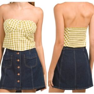 New Free People Retro Leilani Tube Top Size L